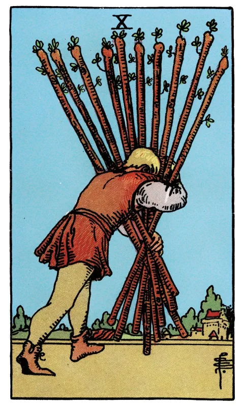 Ten of Wands